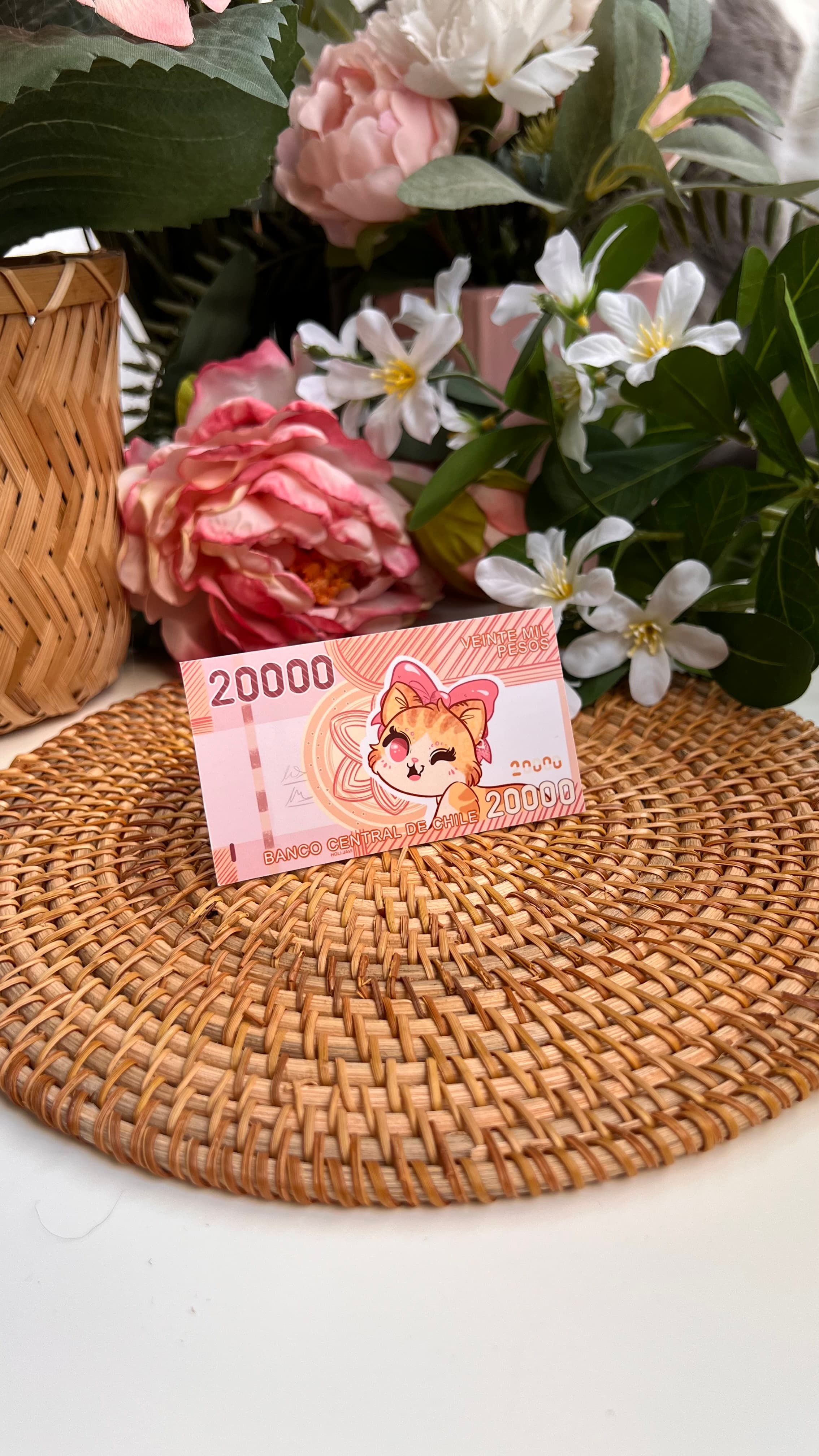 Fotografía del producto Sticker billete 3