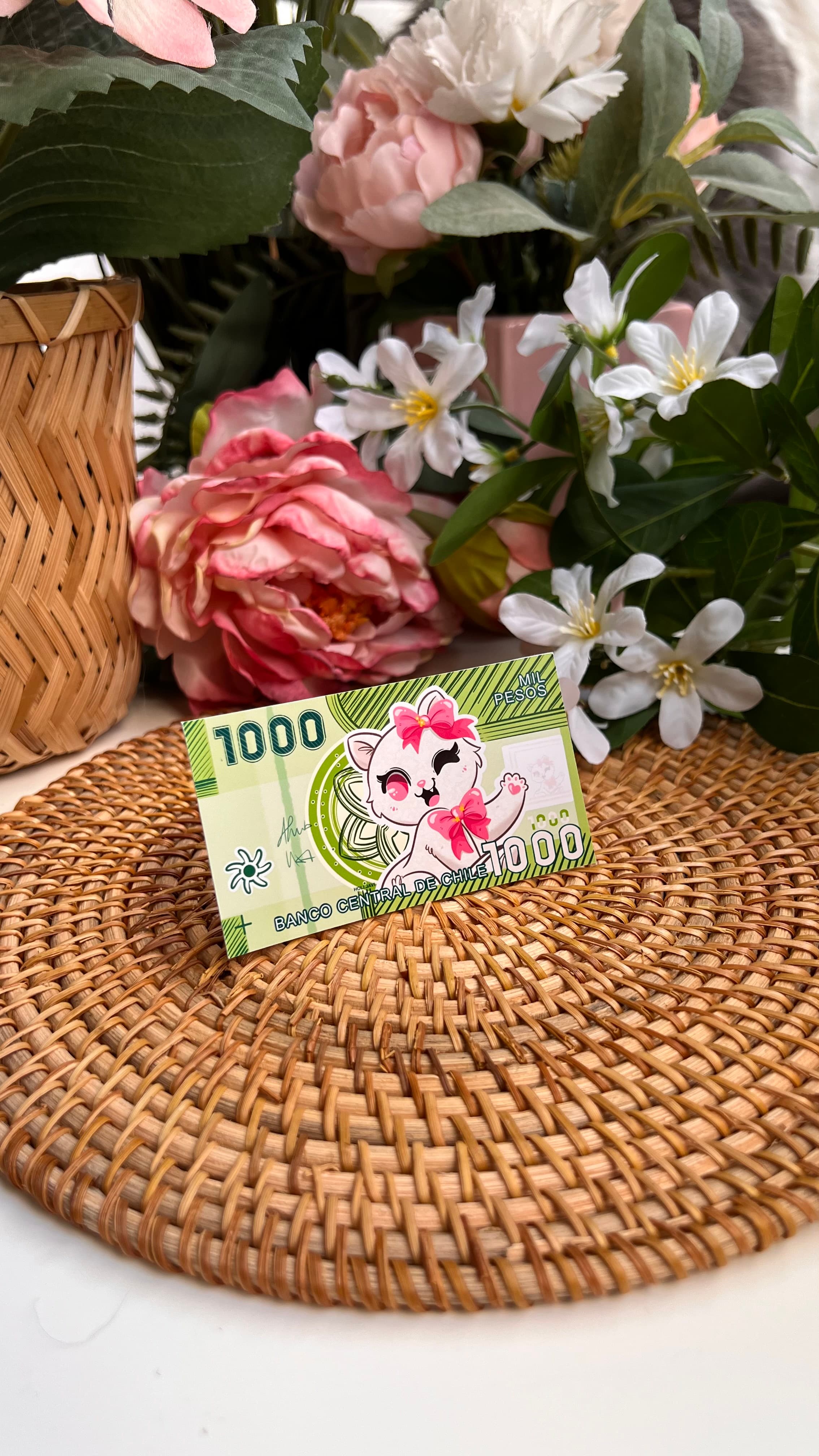 Fotografía del producto Sticker billete 4