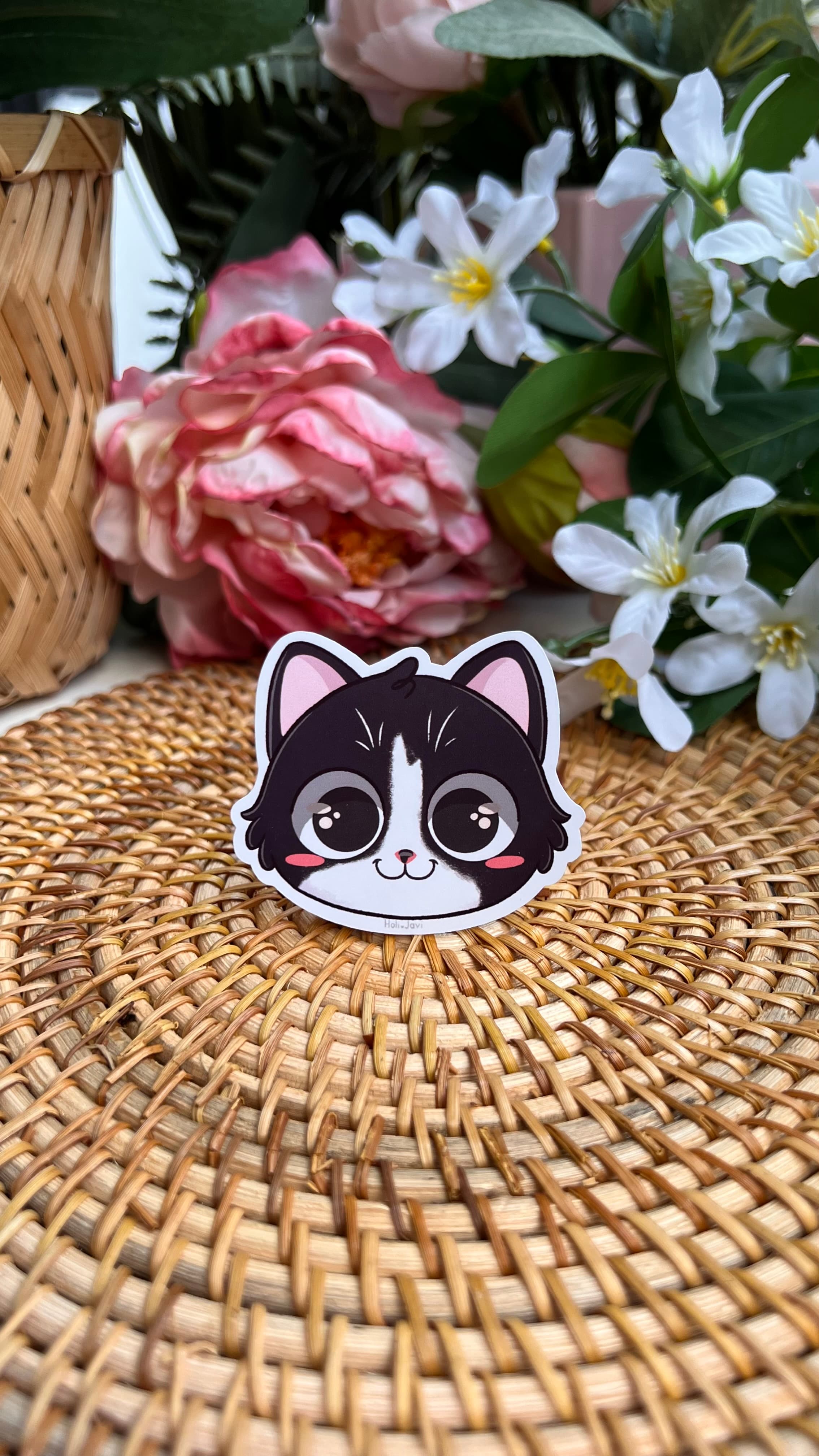 Fotografía del producto Sticker cara Mishi 1