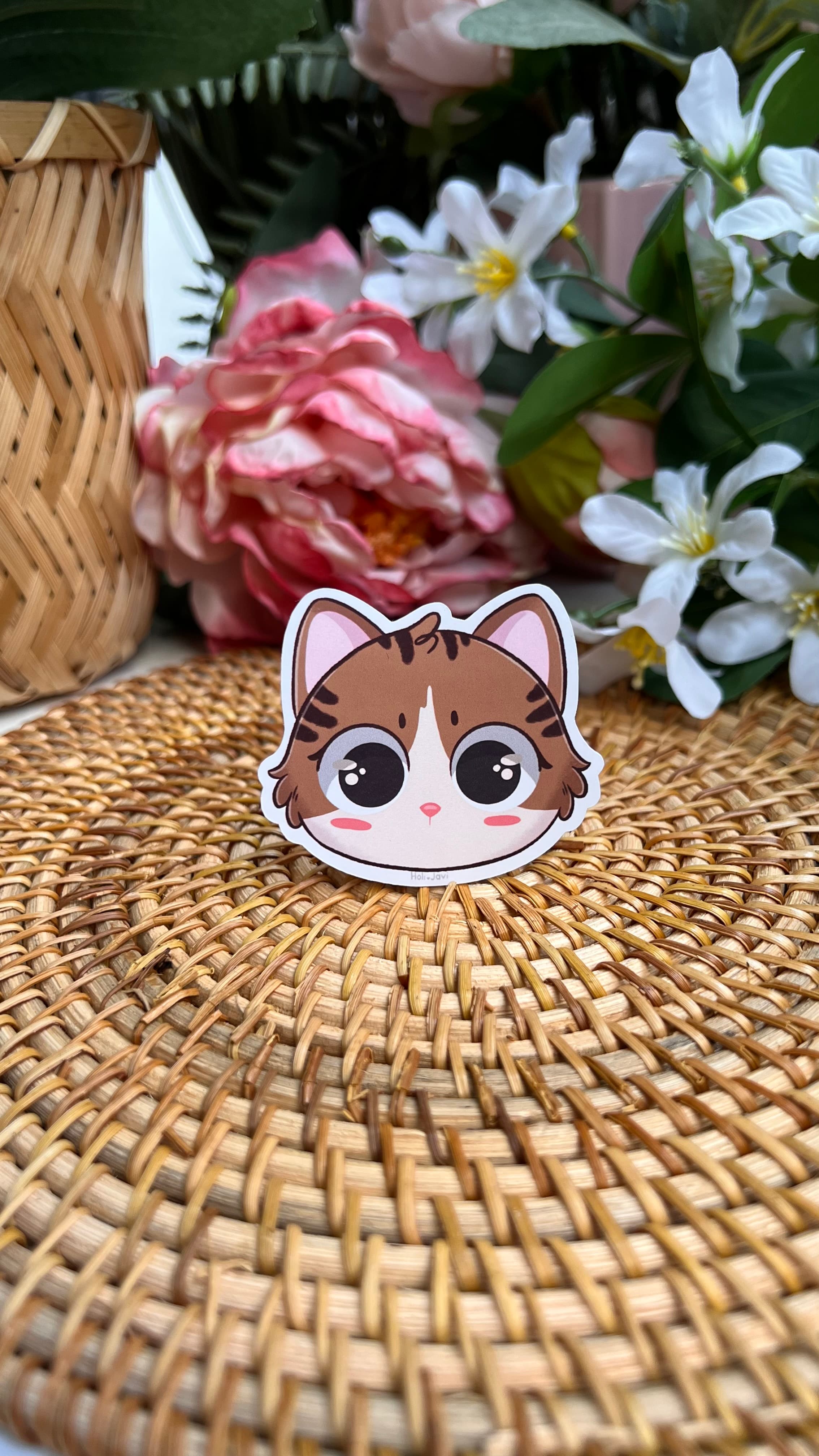 Fotografía del producto Sticker cara Mishi 5