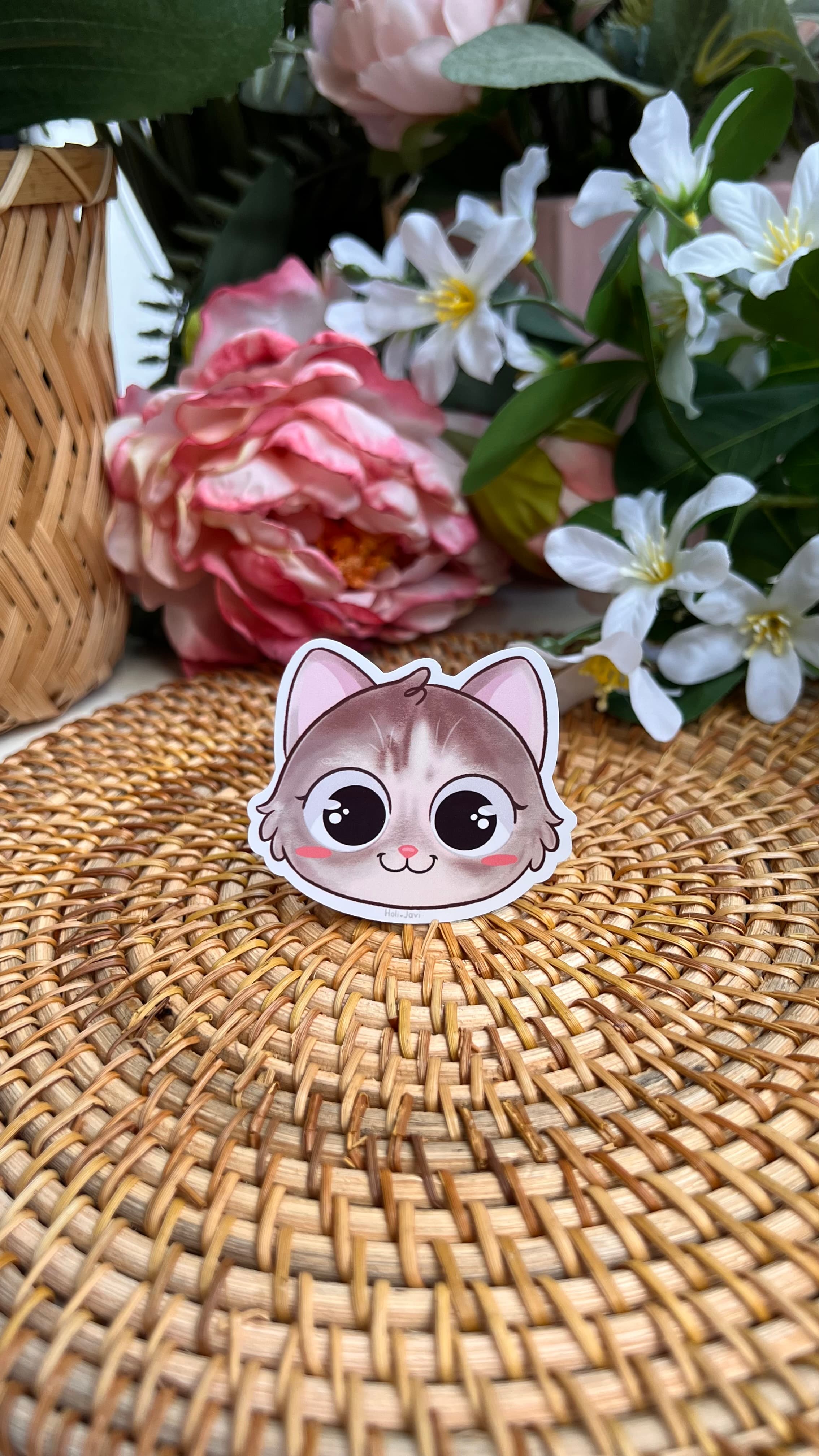 Fotografía del producto Sticker cara Mishi 6