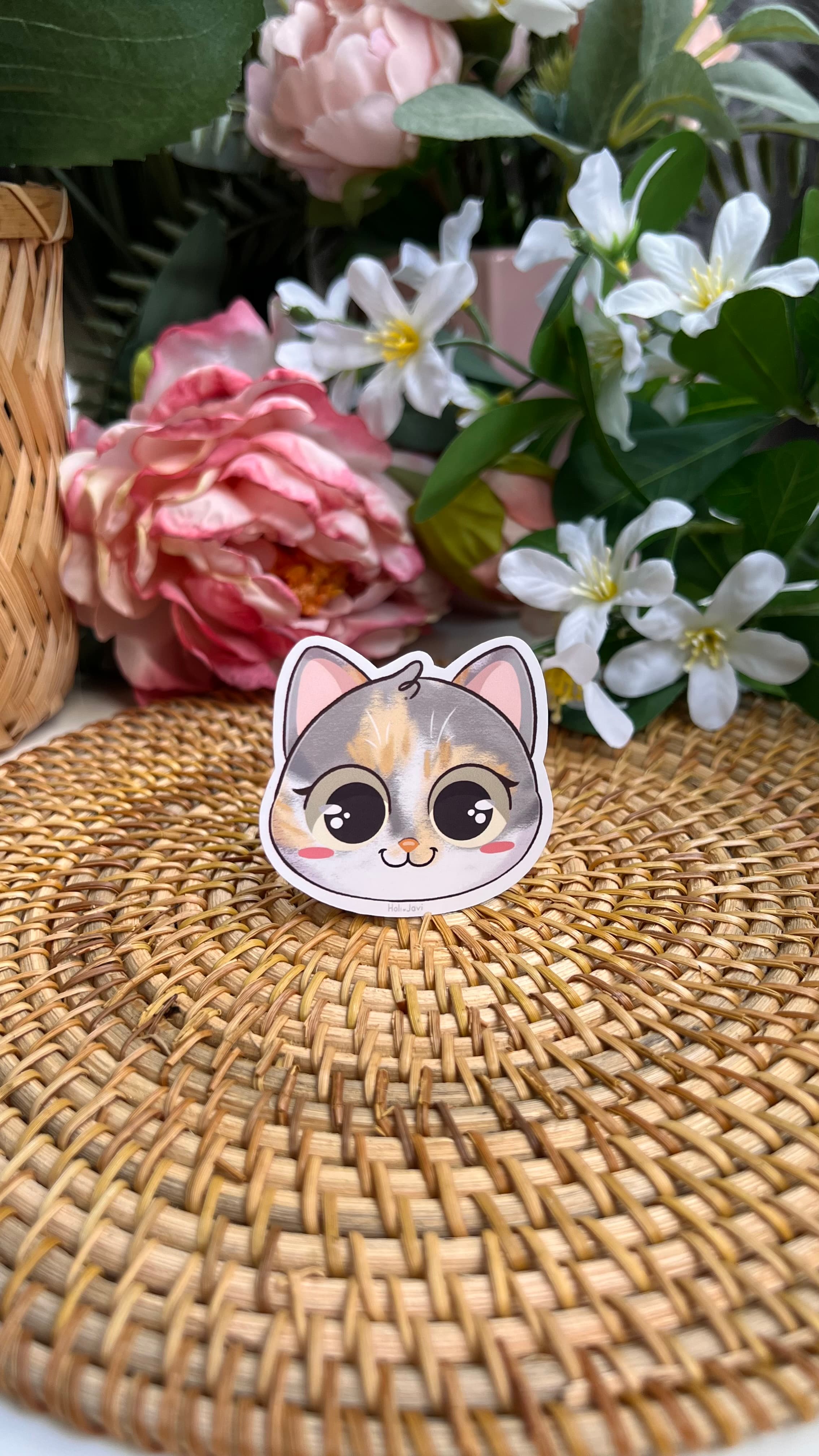 Fotografía del producto Sticker cara Mishi 7
