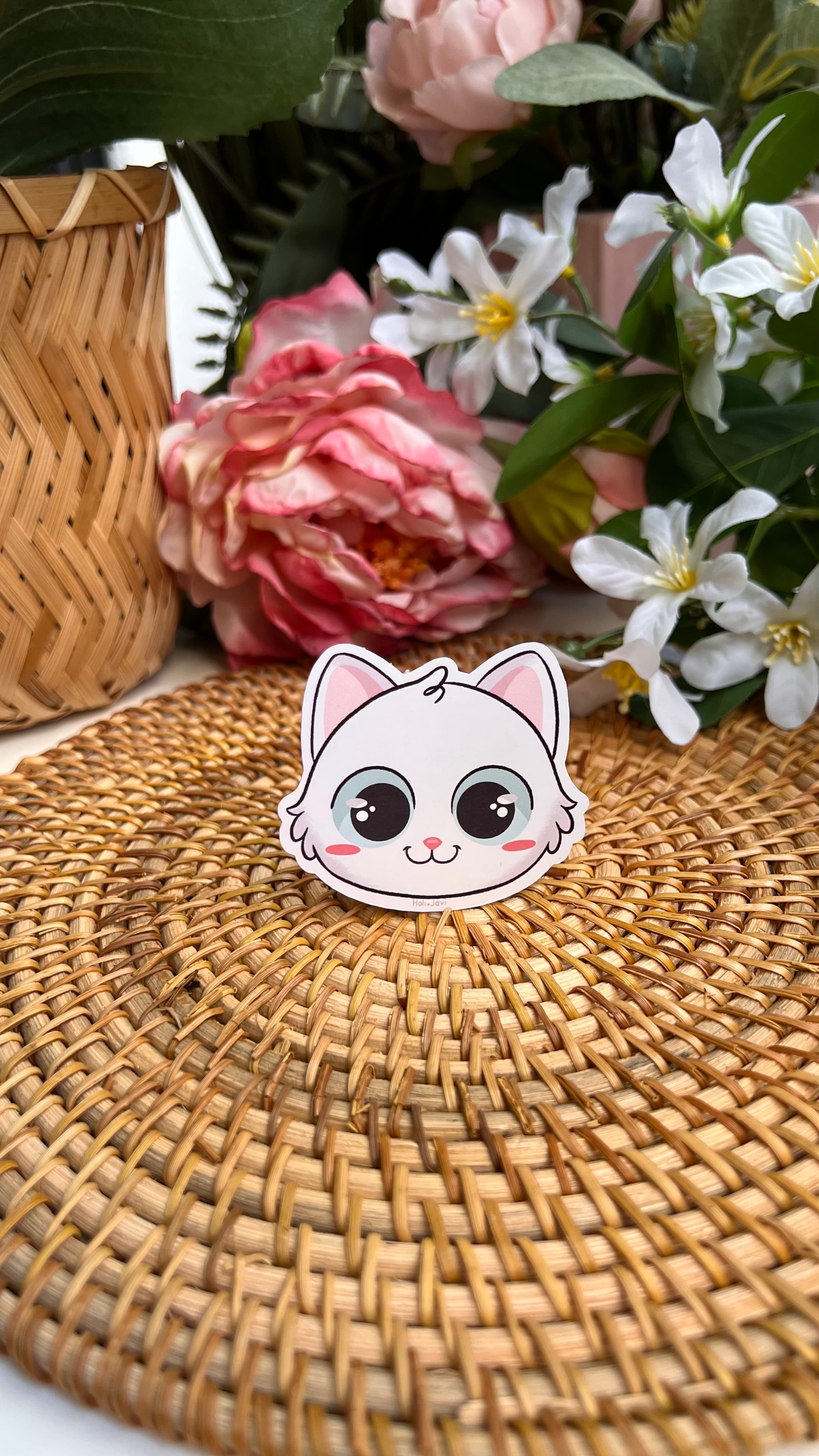 Fotografía del producto Sticker cara Mishi 8