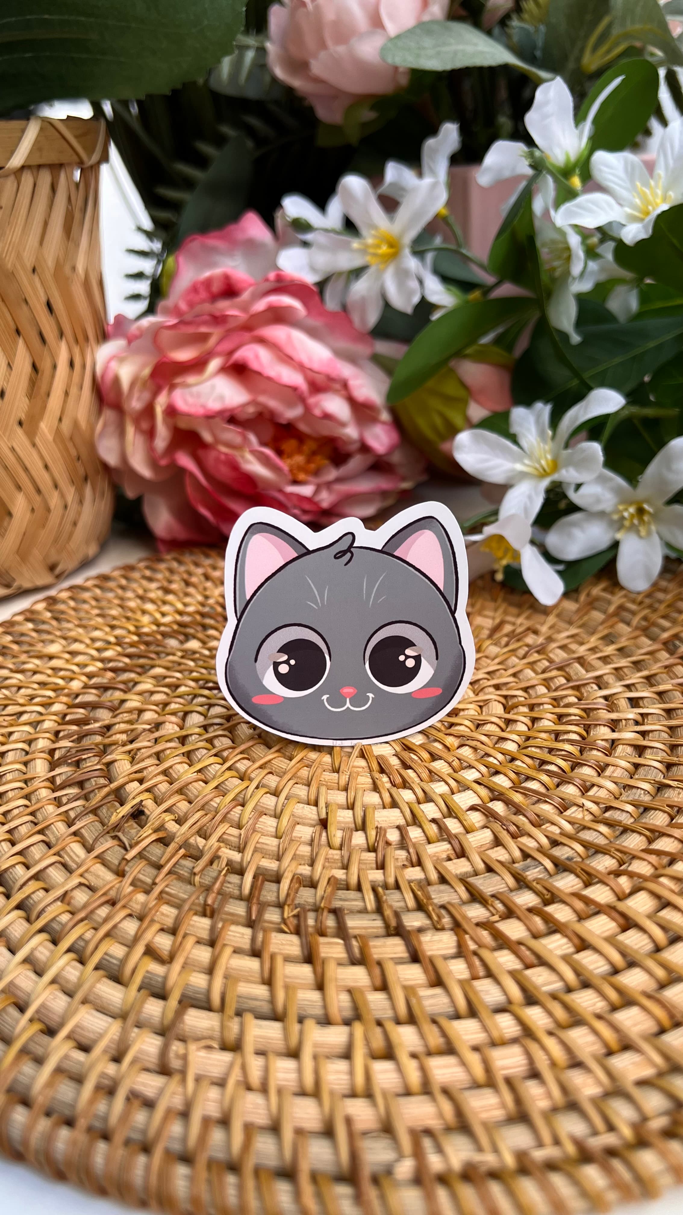 Fotografía del producto Sticker cara Mishi 9