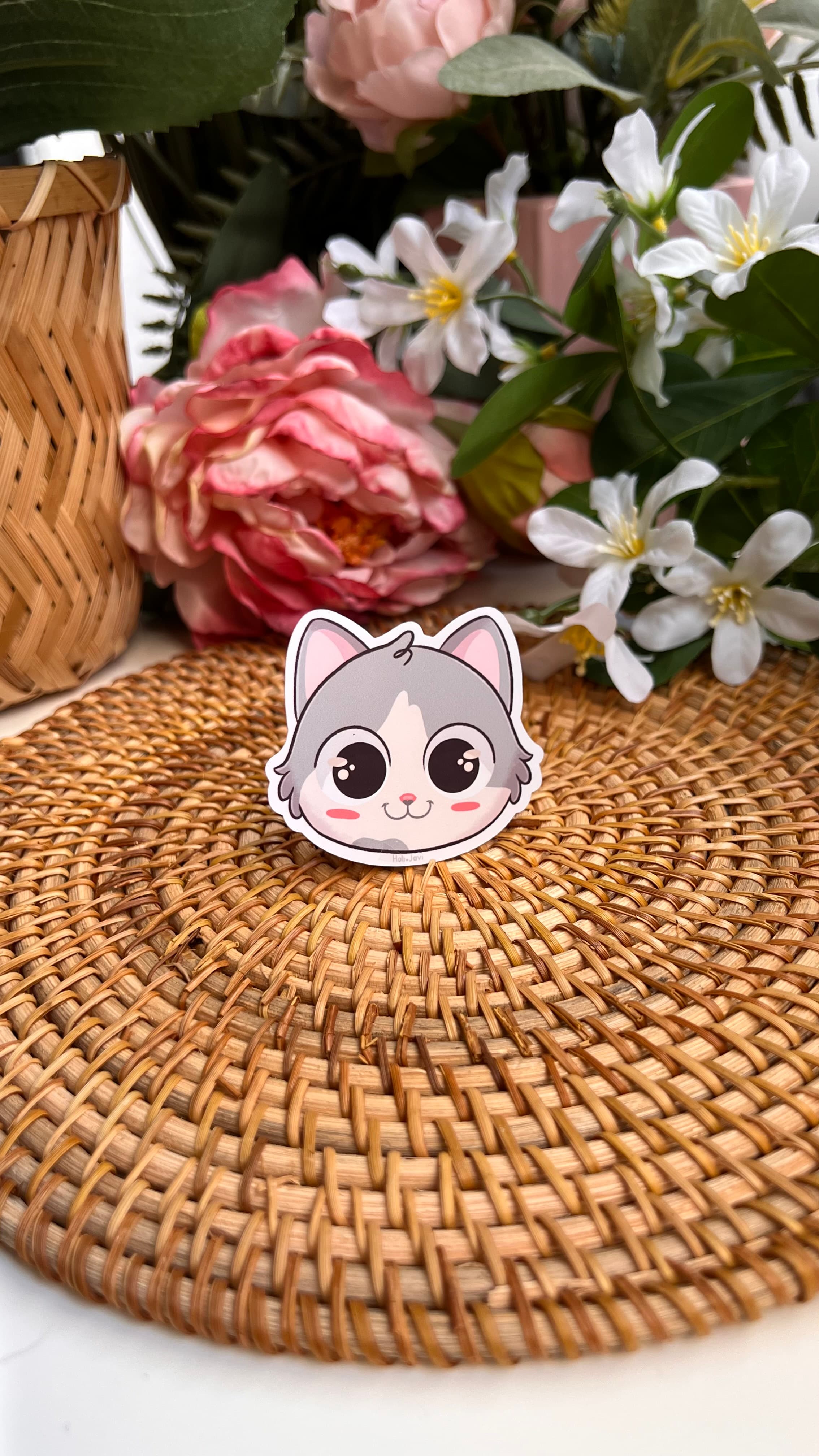 Fotografía del producto Sticker cara Mishi 12